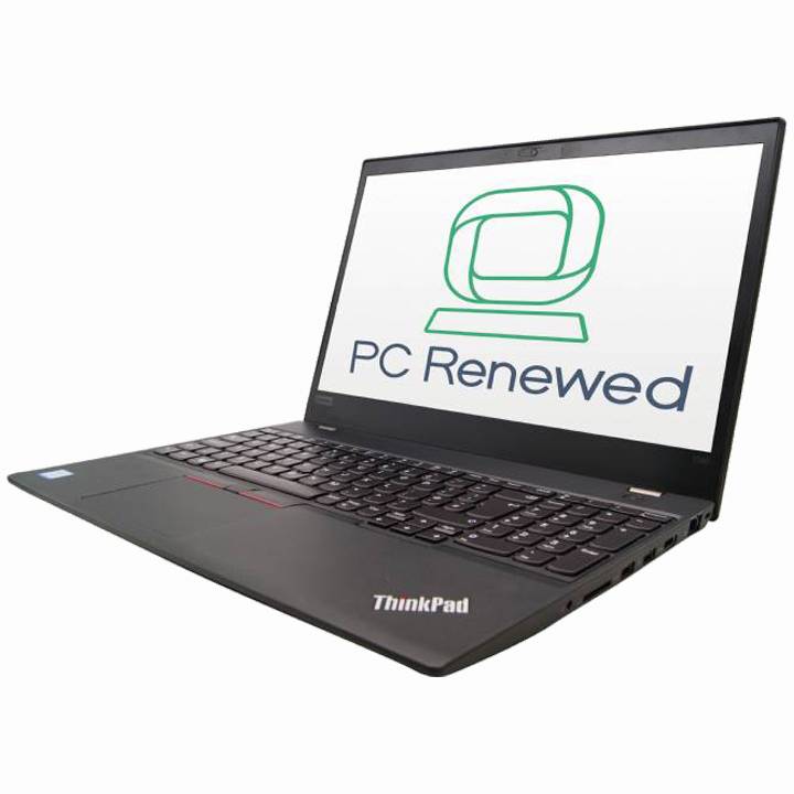 Refurbished Lenovo Thinkpad T580 Intel Core I7-8650U 16GB RAM 512GB SSD Windows 10 Pro 15.5  Laptop