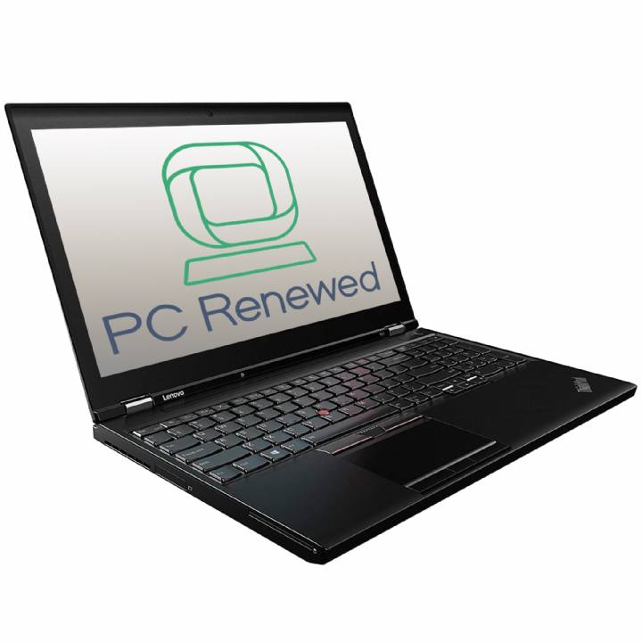 Refurbished Lenovo ThinkPad P51 Core I7-6820HQ 16GB RAM 512GB Windows 10/11 Nvidia Gaming Laptop